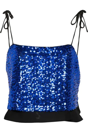 Baum und Pferdgarten Jovana sequinned crop top
