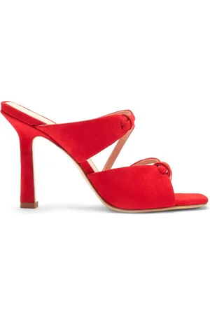 Scarosso Zoe 100mm suede mules