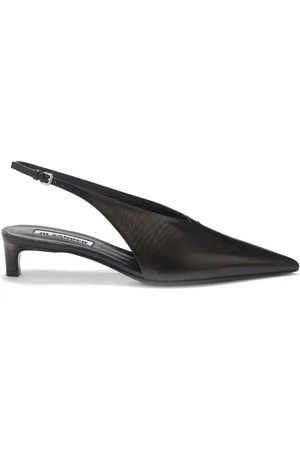 Jil Sander Slingback leather pumps