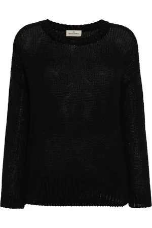 BRUNO MANETTI Chunky-knit crew-neck jumper