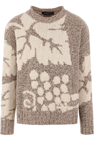 Federico Cina Grape intarsia-knit jumper