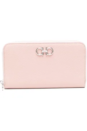 Salvatore Ferragamo Gancini-plaque leather wallet