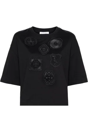 Viktor & Rolf Patch-embroidered cotton T-shirt