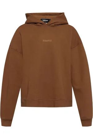 Dsquared2 Logo print cotton hoodie