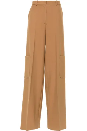 Viktor & Rolf Cargo-pockets wide-leg trousers