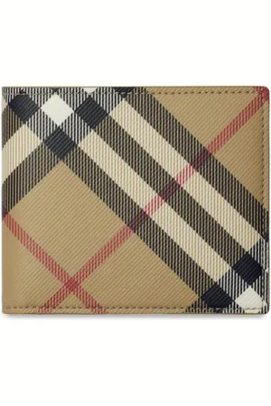 Burberry Check bifold wallet