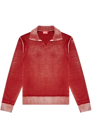 Diesel Faded effect fine-rib jumper