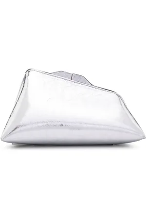 The Attico 8.30PM leather clutch bag