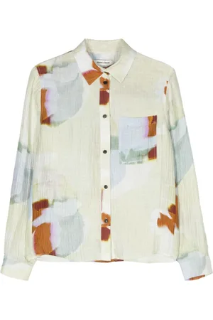 HENRIK VIBSKOV Eidetic abstract pattern shirt