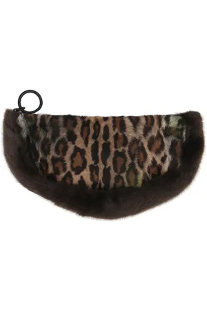 Innerraum Faux-fur leopard shoulder bag