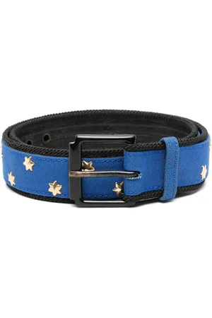 Saint Laurent 1980s star-studded belt