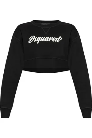 Dsquared2 Logo-print cropped sweatshirt