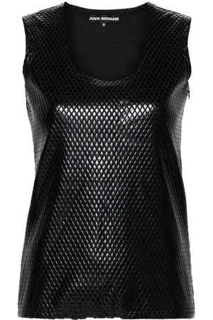 JUNYA WATANABE Diamond-pattern tank top