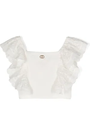 Twin-Set Ruffle-detail blouse