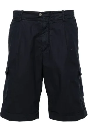 HERNO Straight-leg cotton cargo shorts