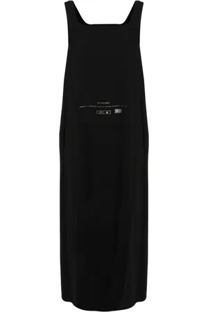 Maison Margiela Sac Utilisable-print maxi dress