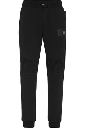 Philipp Plein Ribbed panelling track pants