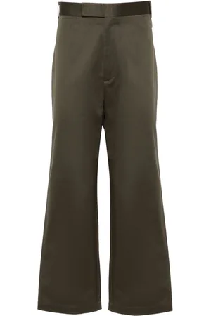 Thom Browne RWB-stripe straight-leg trousers