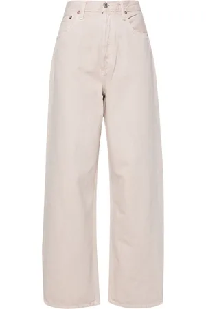 AGOLDE Low Slung Baggy low-rise straight-leg jeans