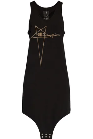 Rick Owens Basketball sleeveless dress
