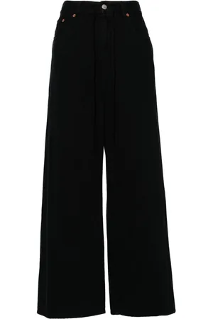 Maison Margiela Wide-leg cotton jeans