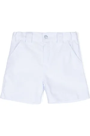 PATACHOU Striped cotton shorts
