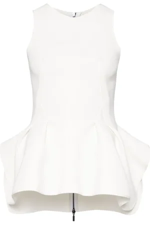 MATICEVSKI Panelled peplum tank top