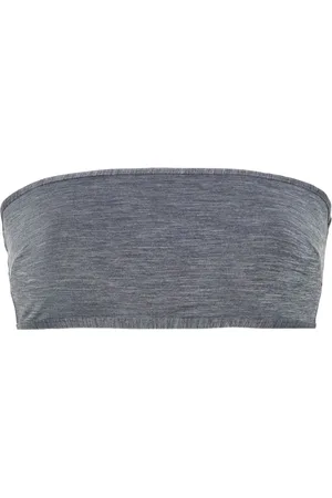 Totême Mélange-effect bikini top