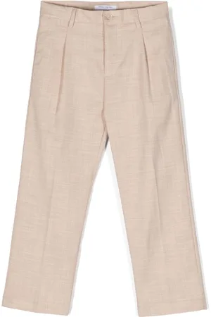 Paolo Pecora Pleated tapered trousers