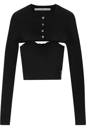 Alexander Wang Ribbed-knit two-piece set