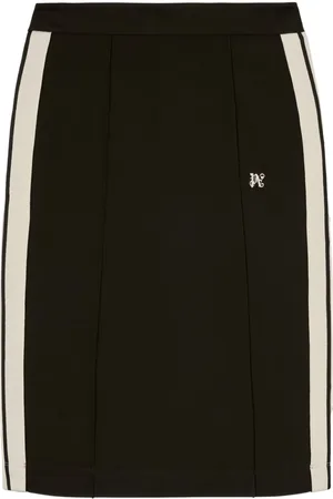 Palm Angels Monogram midi skirt