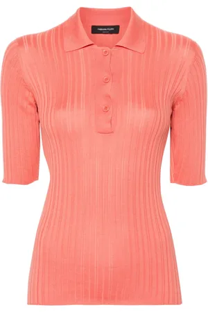 Fabiana Filippi Ribbed polo shirt