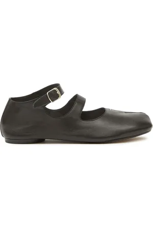 Maison Margiela Tabi leather ballerina shoes