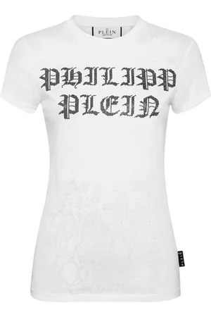 Philipp Plein Crystal-embellished cotton T-shirt