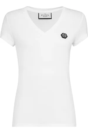Philipp Plein Logo-appliquéd cotton T-shirt