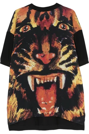 Vivienne Westwood 2014s tiger-face print dress