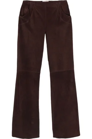 VALENTINO GARAVANI 2000s suede trousers