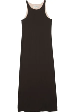Maison Margiela 2000s ribbed maxi dress