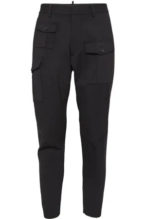 Dsquared2 Tapered cotton cargo trousers