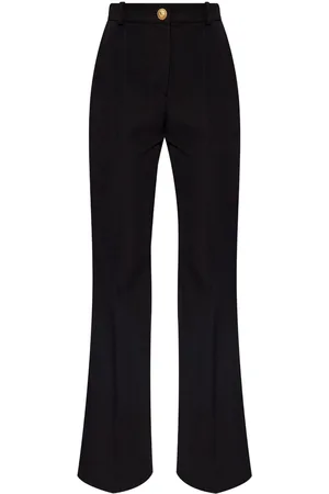 Balmain Flared virgin-wool trousers