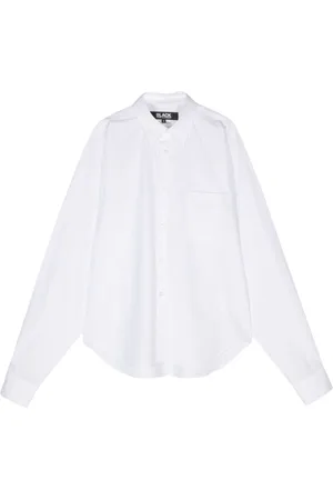 Comme des Garçons Cut-out detail cotton shirt