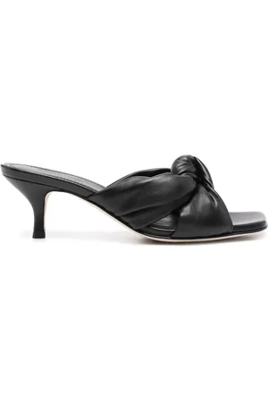 Fabiana Filippi 60mm knot-detailed leather sandals