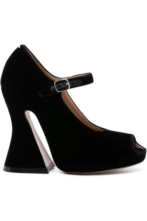 Maison Margiela 125mm velvet pumps