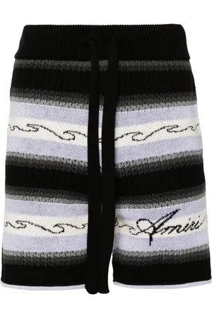 AMIRI Wave Baja knitted shorts