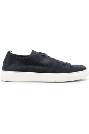 HENDERSON BARACCO Panelled suede sneakers