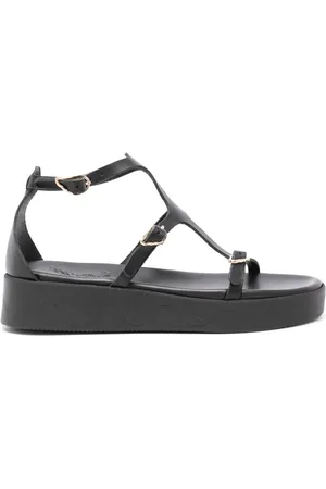 Ancient Greek Sandals Caged leather sandals