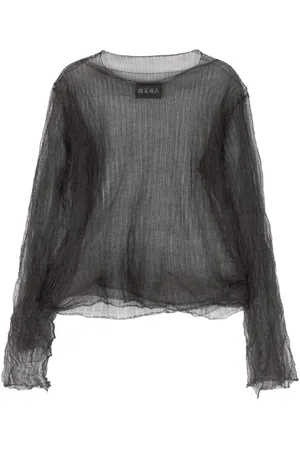 MLGA Layered open-knit T-shirt