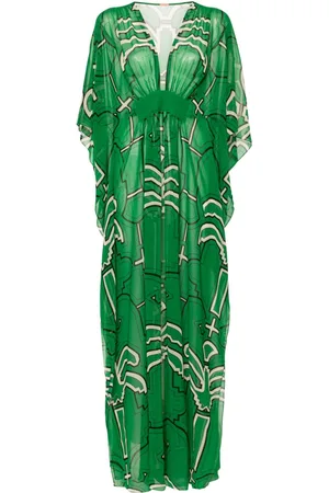 JOHANNA ORTIZ Secret Garden georgette maxi dress