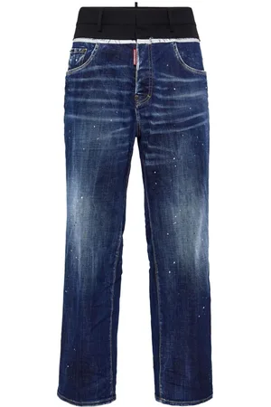 Dsquared2 Mid-rise straight-leg jeans