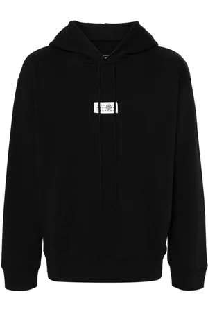 Maison Margiela Numbers-motif jersey hoodie